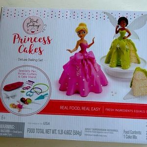 Pink and Green Bakeware Set for Kitchen Magic